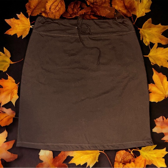 NEW BROWN DRAW STRING SKIRT - Picture 2 of 14